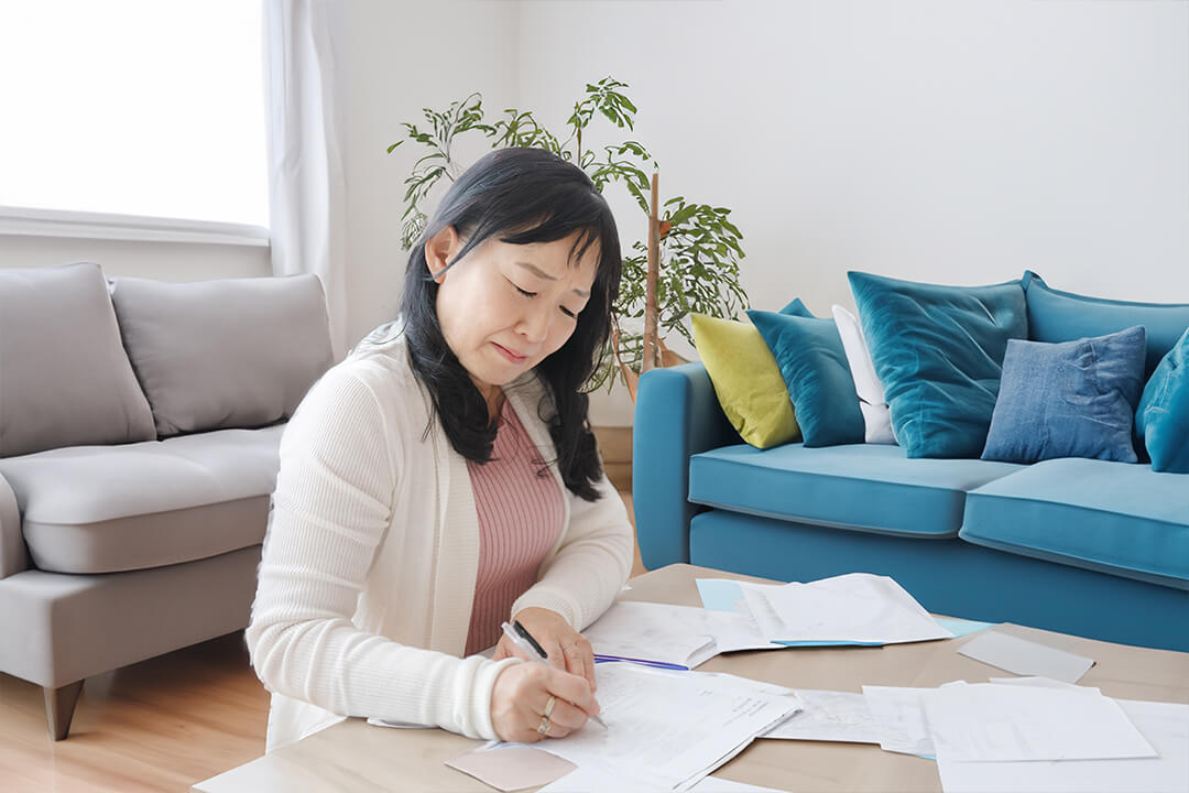 書類の取得先が複数に分かれており申請が滞る